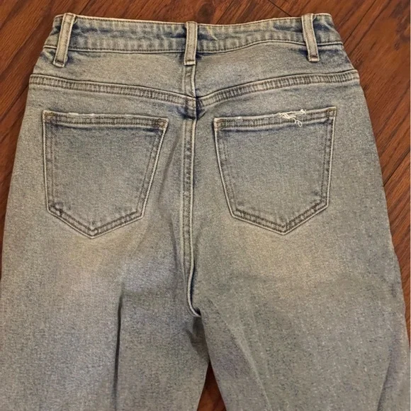 High Rise Ankle Ceop 90’s Straight Leg Jeans | Light Wash | Size 3 | BRAND NEW - Picture 5 of 8